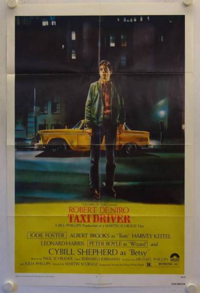 Taxi Driver originales US Onesheet Filmplakat